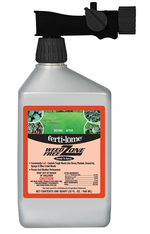 Fertilome Weed Free Zone Ready-to-Spray Hose End, 32 oz