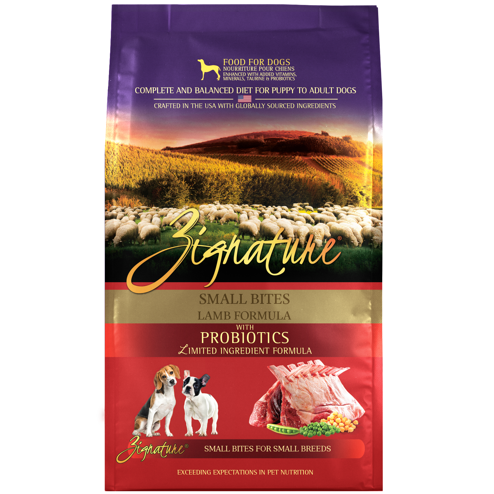 Zignature Lamb Small Bites Dog Food