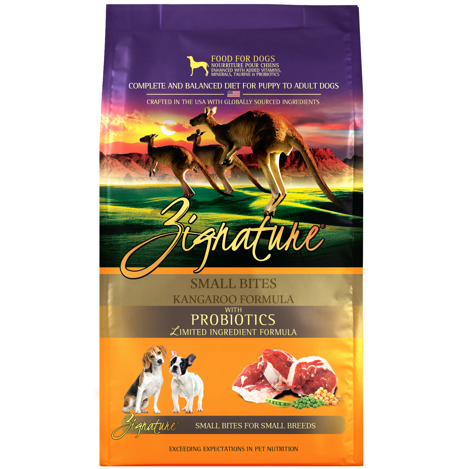 Zignature Kangaroo Small Bites Dog Food