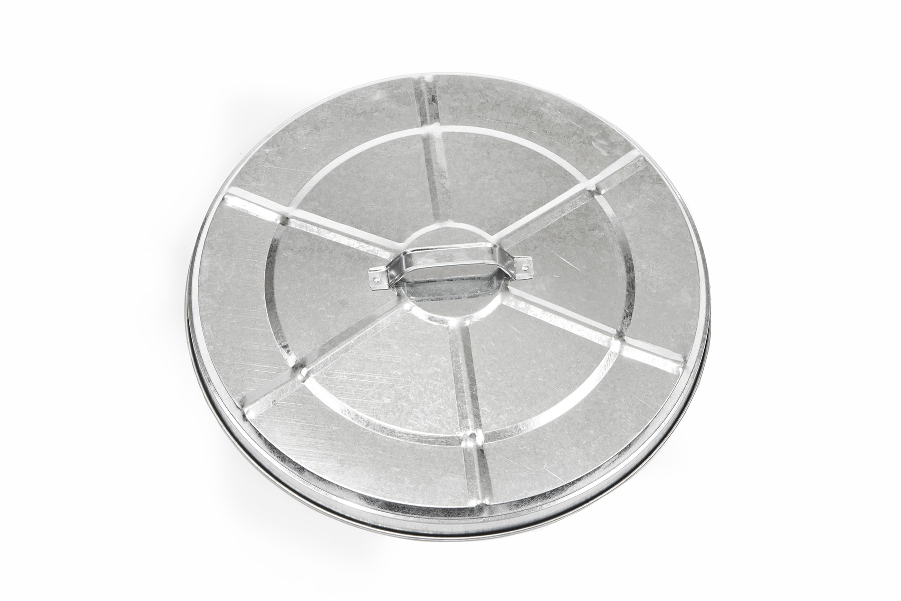 Galvanized 20 Gallon Garbage Can Lid