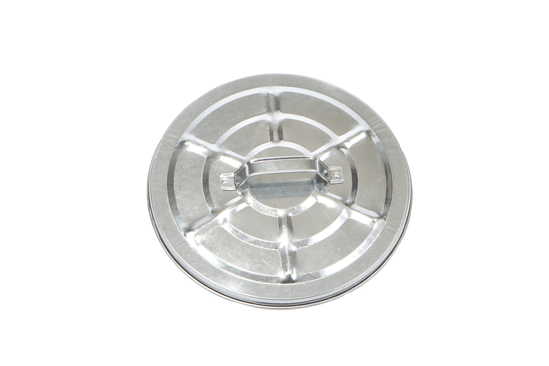 Galvanized 6 Gallon Garbage Can Lid