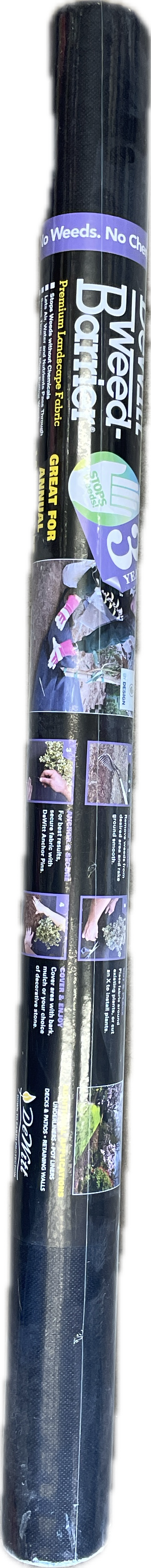 DeWitt Company Garden Weed Barrier, 3' x 50'