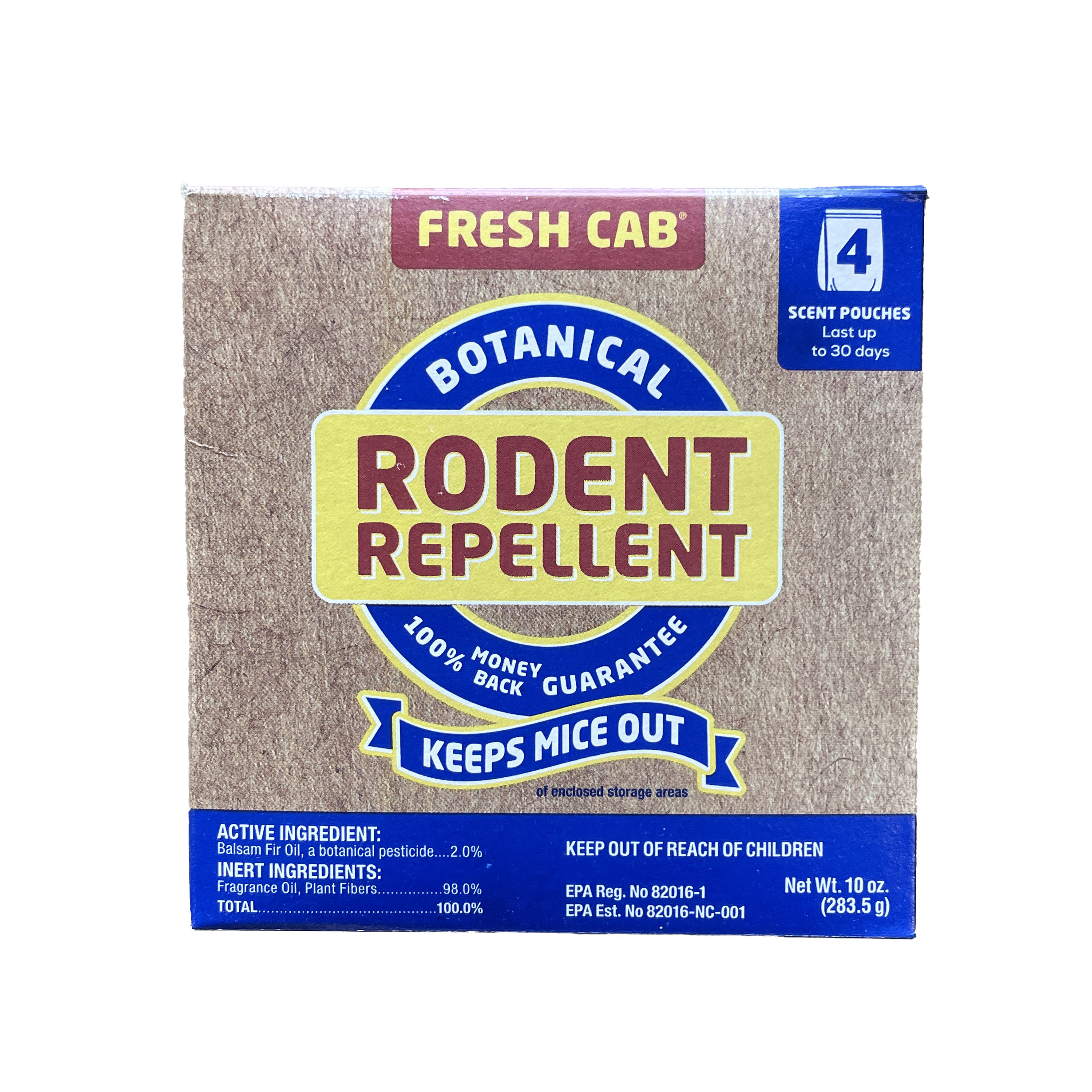 Fresh Cab Rodent Repellent, 4 count