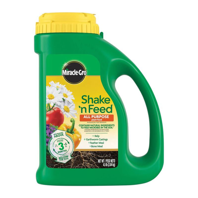 Micracle-Gro Shake 'N Feed All Purpose Plant Food, 4.5 lbs