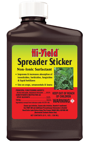 Hi-Yield Spreader Sticker, 8 oz