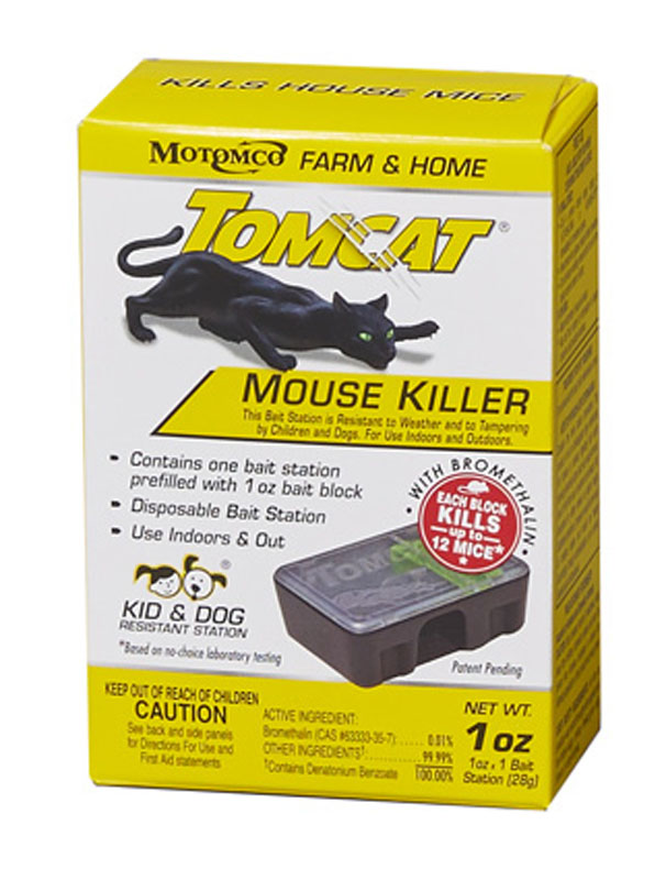 Tomcat Mouse Killer with Disposable Station