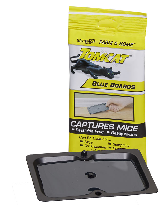 Tomcat Glue Traps Mouse Size - 2 pack