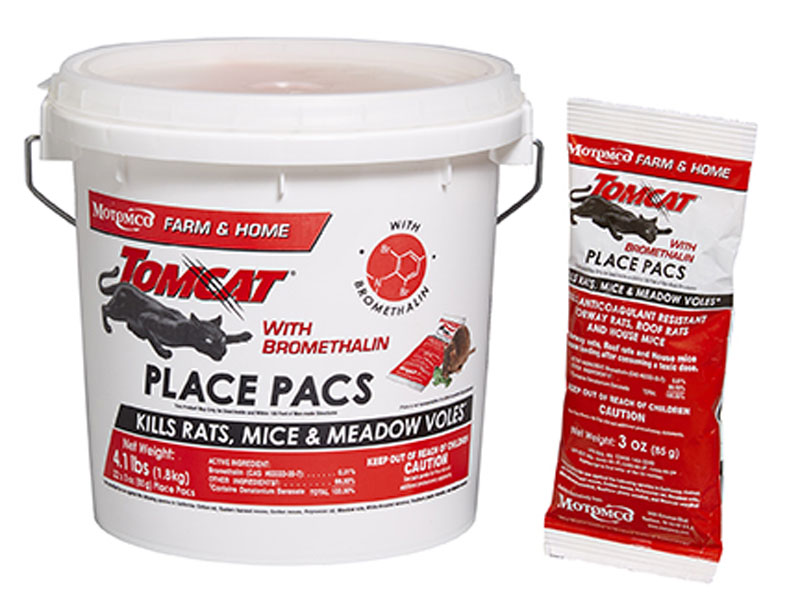 Tomcat with Bromethalin Place Pacs, 4.1 lbs