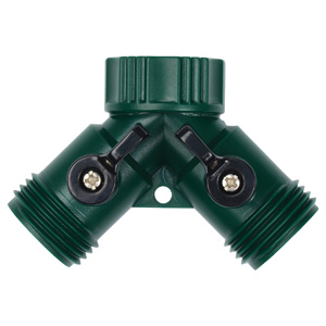 Plastic 2-Way Hose Valve