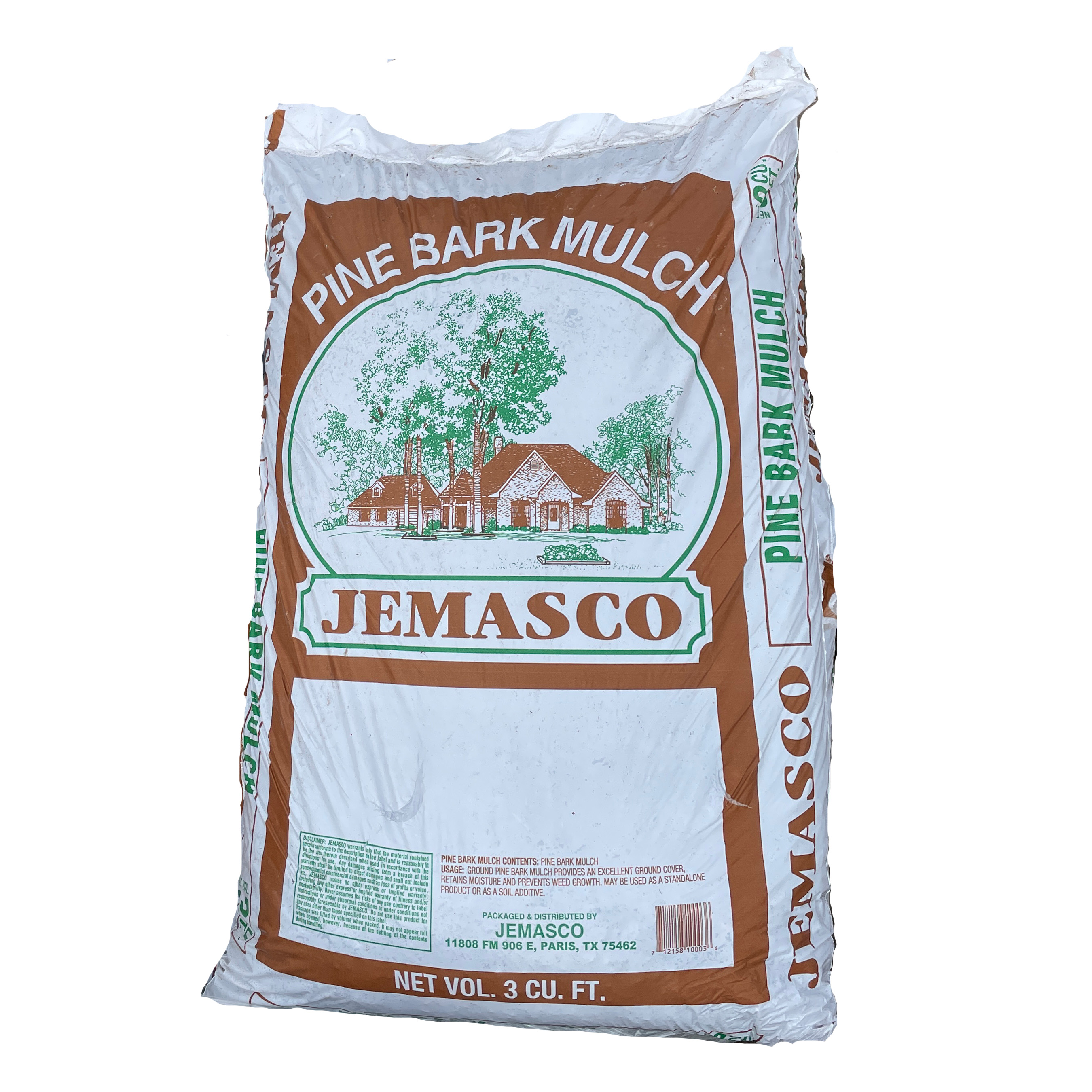 Mulch Pine Bark 3 Cf 44/pallet