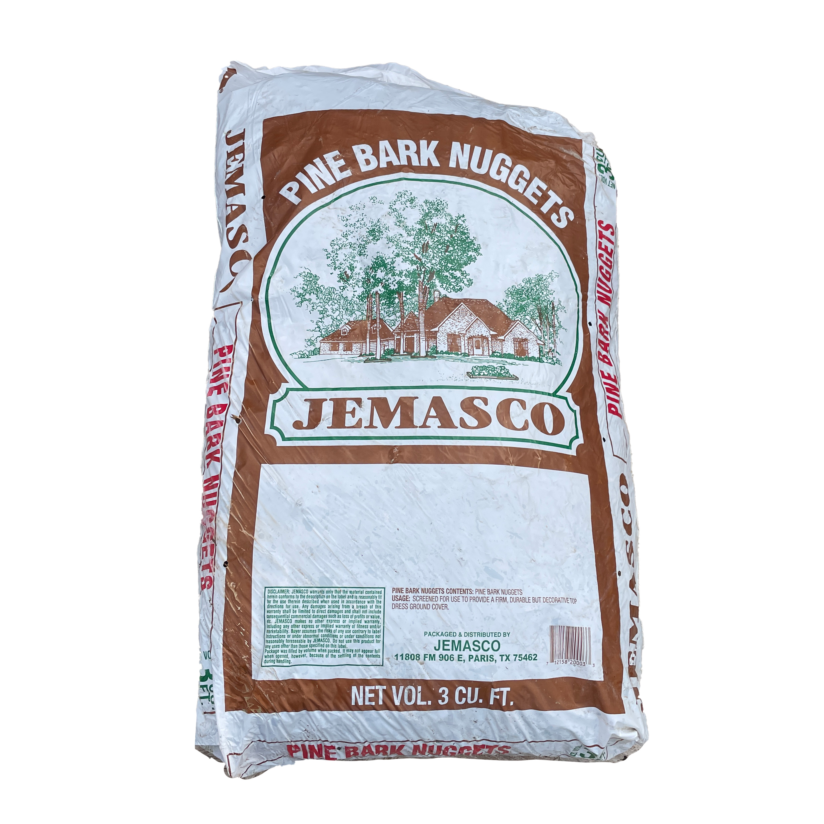 Mulch Bark Nuggets 3 Cf 44/palle