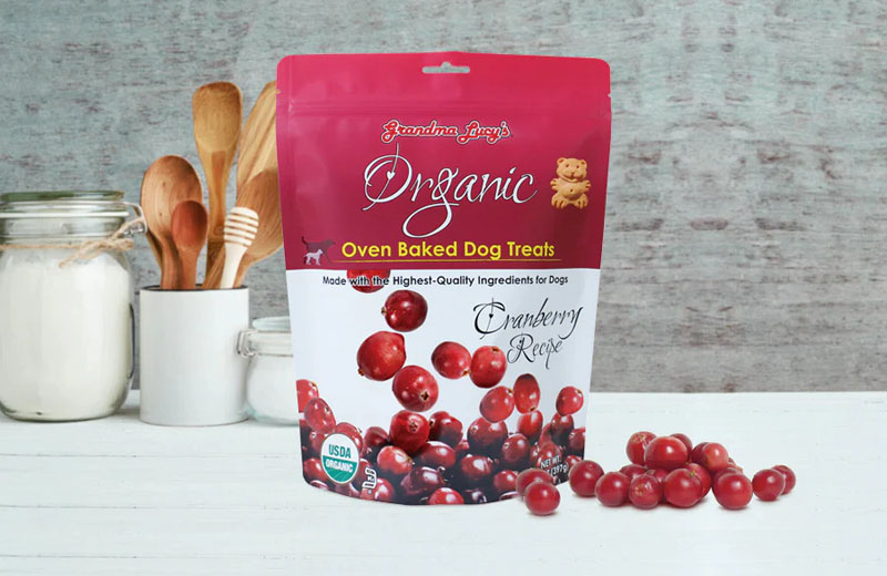 Grandma Lucy's Oven Baked Dog Treats - Cranberry, 14 oz