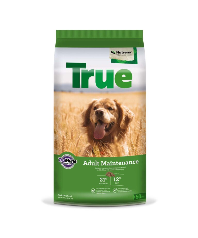 Nutrena True Adult Maintenance 21/12 Dog Food, 50 lbs