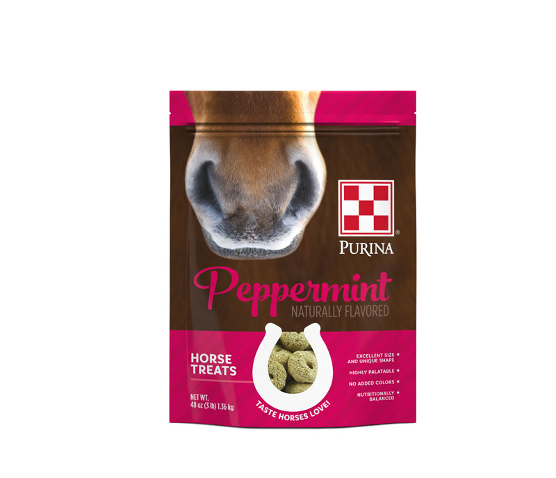 Purina Peppermint Flavored Horse Treats, 3 lbs