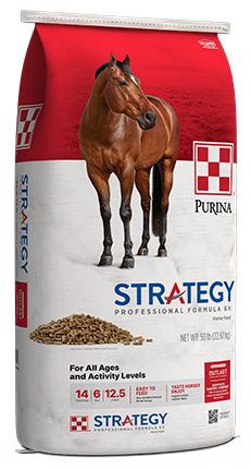 Purina Strategy Professional Formula GX Horse Feed, 50 lbs