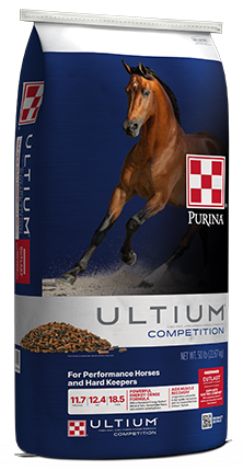 Purina Ultium Competition Horse Feed, 50 lbs