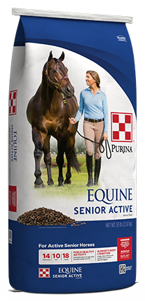 Purina Equine Senior Active Horse Feed, 50 lbs
