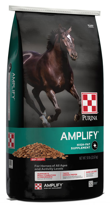 Purina&reg; Amplify&reg; High-Fat Horse Supplement, 50 lbs