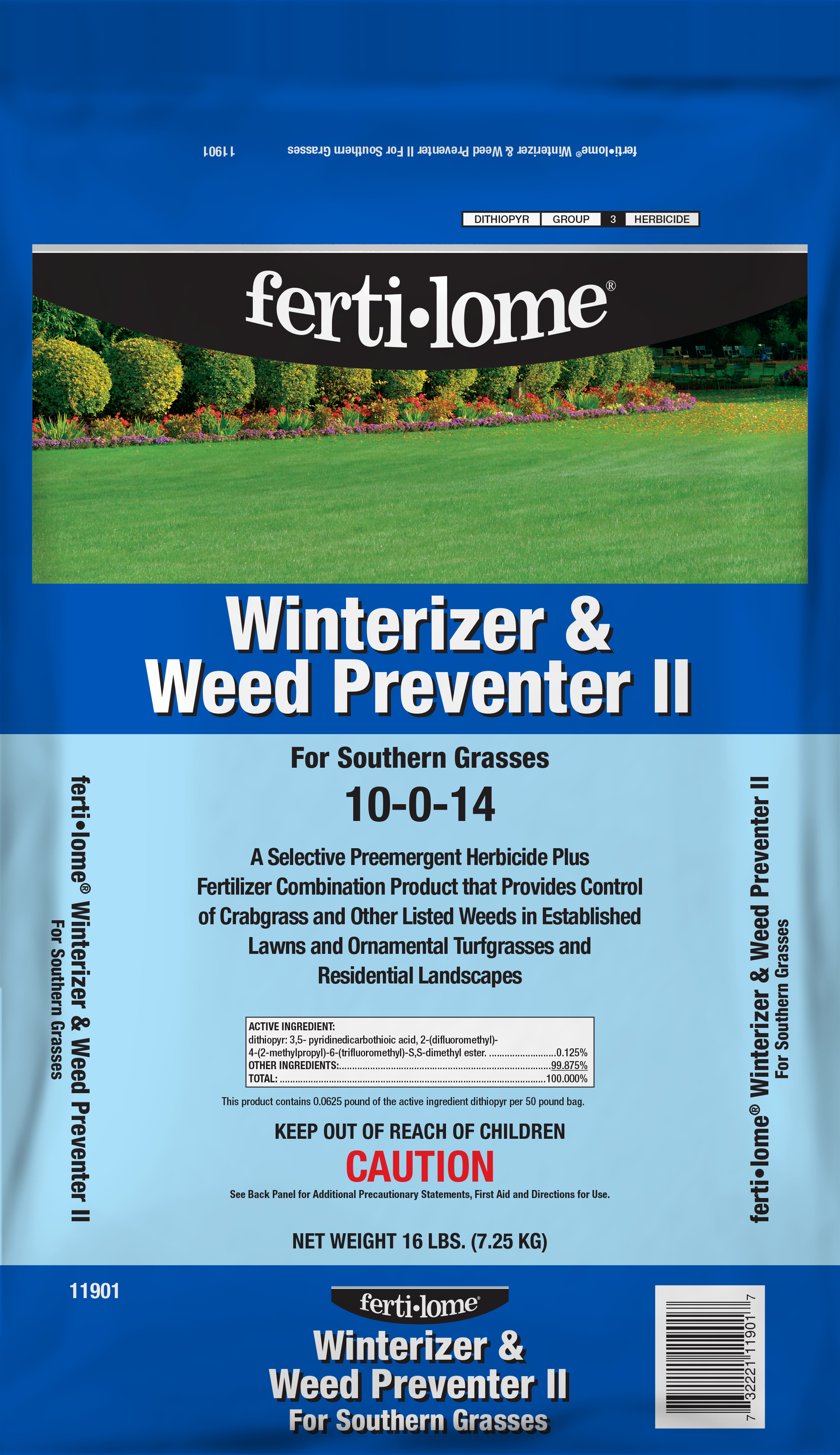 Fertilome Winterizer & Weed Preventer II with Dimension, 16 lbs