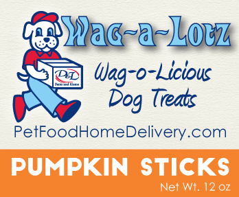 D&L Wag-A-Lotz Pumpkin Chew Sticks - Large, 12 oz
