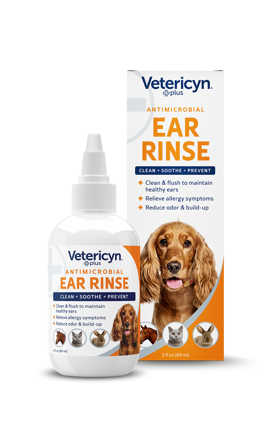 Vetericyn Plus Ear Rinse, 3 oz