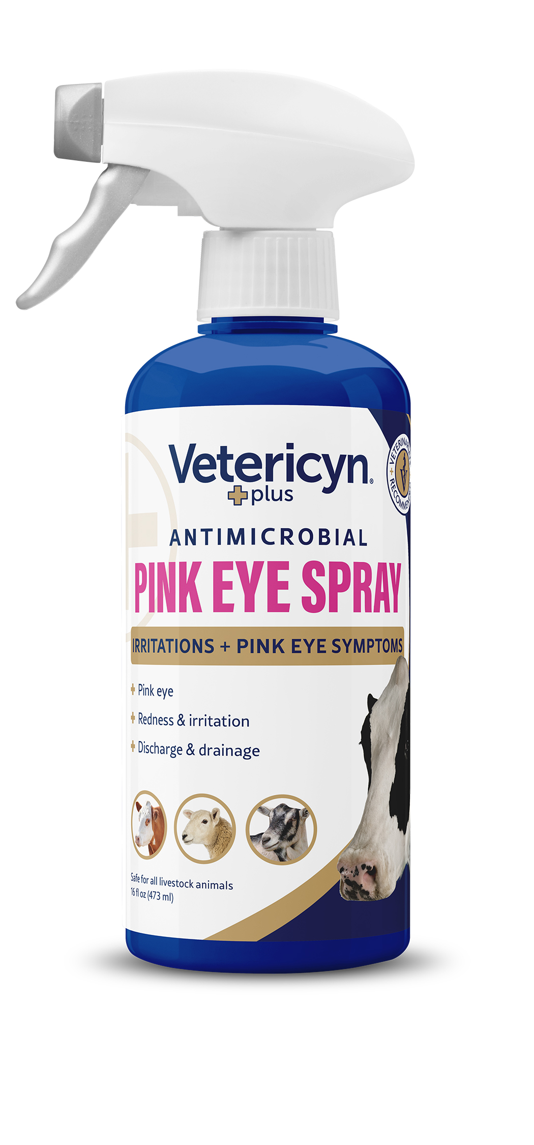 Vetericyn Pink Eye Spray 16 Oz