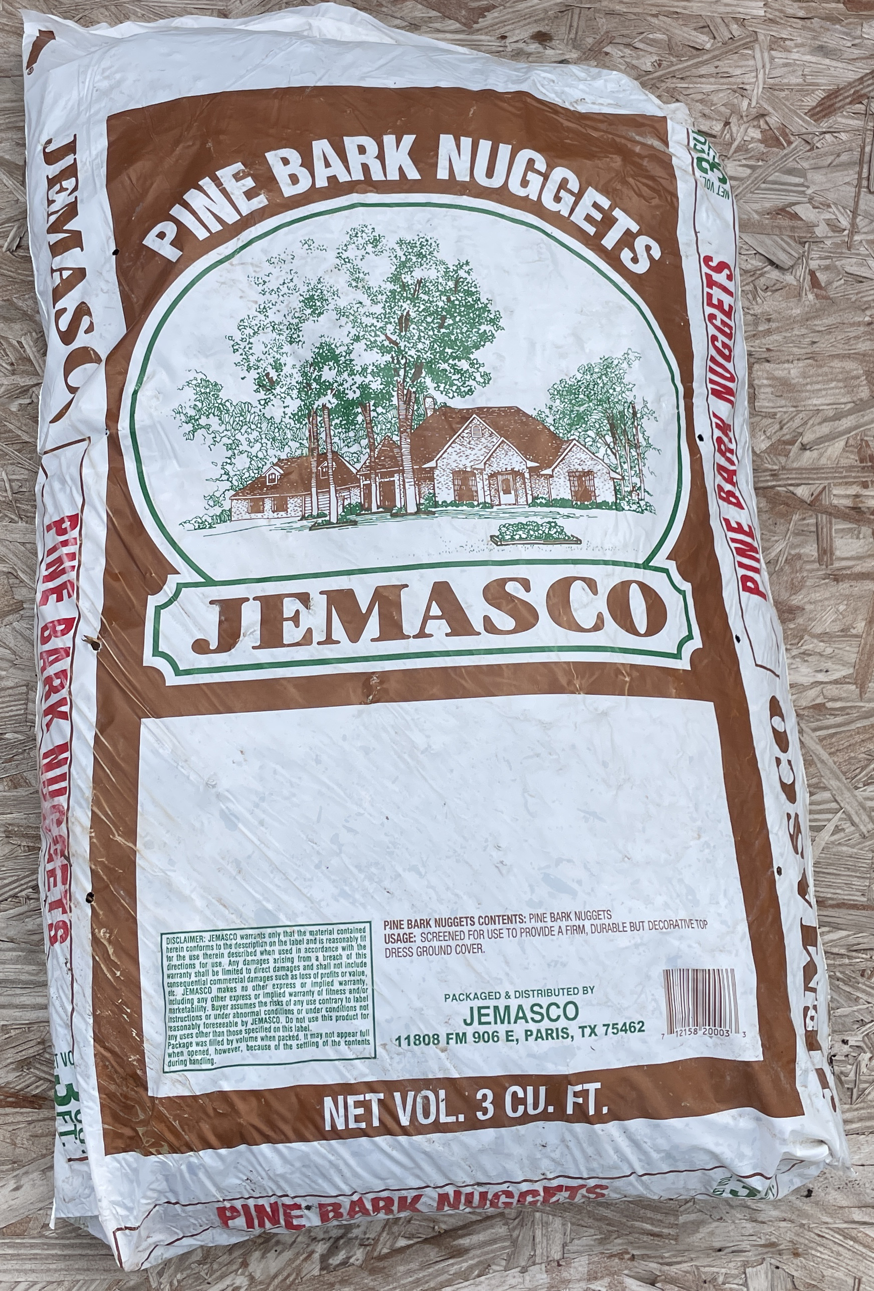 Pine Bark Mulch Nuggets, 3 cu. ft.