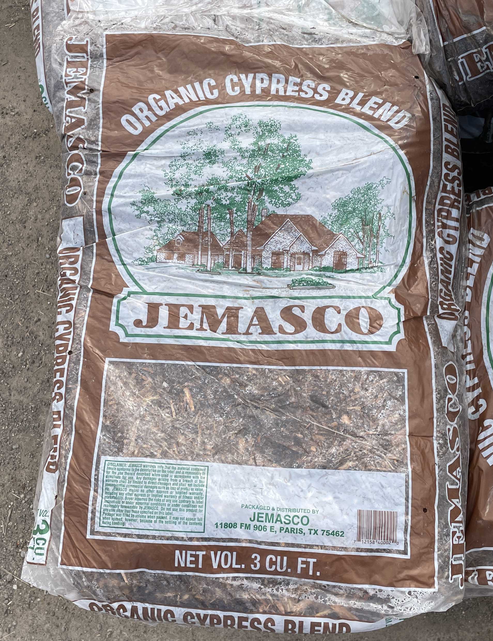 Cypress Mulch, 3 cu. ft.