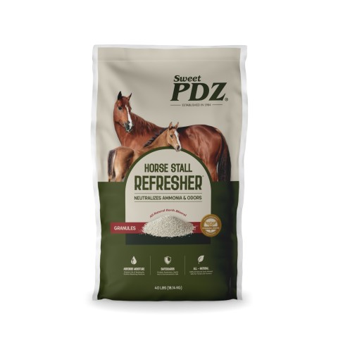 Sweet PDZ Horse Stall Refresher - Granular, 40 lbs
