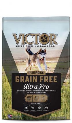 VICTOR Grain Free Ultra Pro Dog Food, 30 lbs